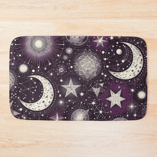Item preview, Purple Celestial Nightscape designed and sold by LyssasMindArt.