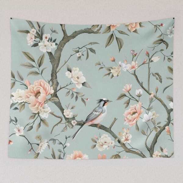 Item preview, Blossom Breeze Chinoiserie Dream designed and sold by TheChinoiserie.