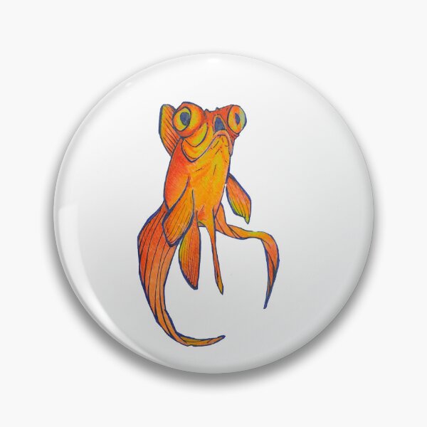 Item preview, Neon Gold Fish designed and sold by bucket-a-teeth.