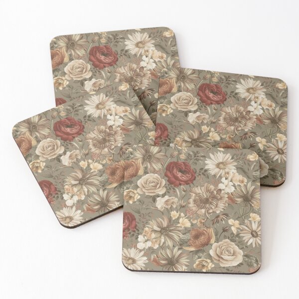 Item preview, "Romance in Bloom: A Vintage Bouquet 4" designed and sold by anahimar1418.