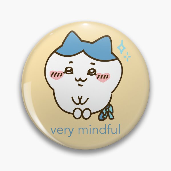 Item preview, very mindful hachi cat cute mascot designed and sold by Tinylittleguys.