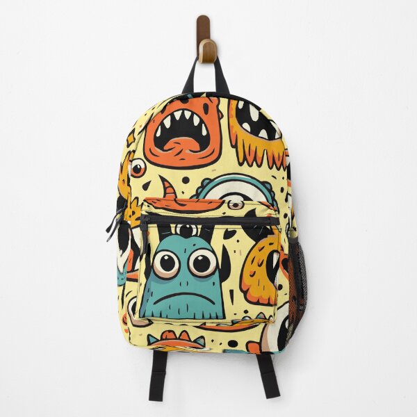 Item preview, Funny Monsters Pattern designed and sold by ArtFactoryAI.