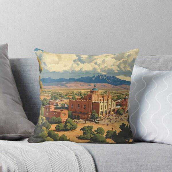 Item preview, Santa Fe New Mexico Vintage Travel Poster designed and sold by Boddicca.