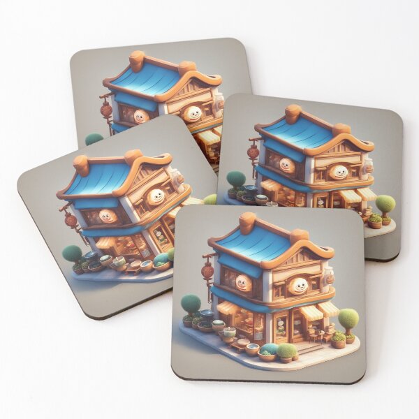 Item preview, Ramen Noodle Shop Building Isometric Cartoon Vector Icon Illustration designed and sold by hjian8219.