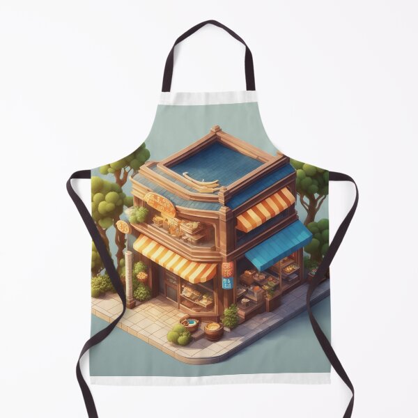Item preview, Ramen Noodle Shop Building Isometric Cartoon Vector Icon Illustration designed and sold by hjian8219.