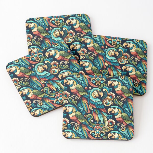 Item preview, Jimmy Buffet Inspired Parrot Pattern designed and sold by Travelcases.