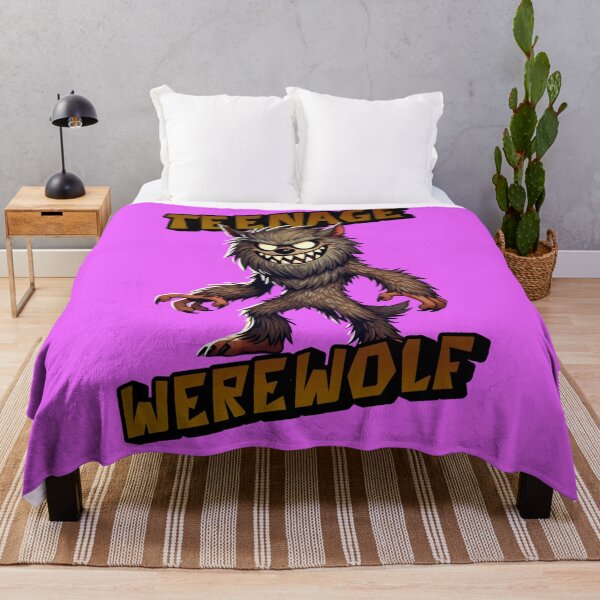 Item preview, Teenage Werewolf - Harry a Carry lovable Werewolf out hunting for candy on Halloween designed and sold by 3DAF.