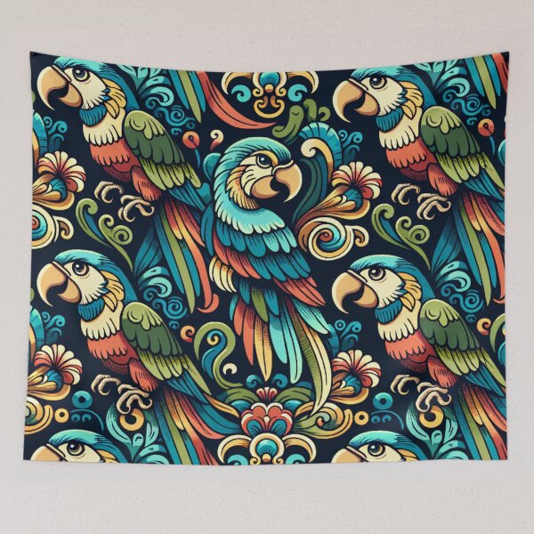 Item preview, Jimmy Buffet Inspired Parrot Pattern designed and sold by Travelcases.