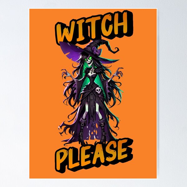 Item preview, Witch Please -  Agnes is one of the wickedest Witches this Side of the Universe designed and sold by 3DAF.
