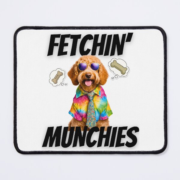 Item preview, Fetchin' Munchies Goldendoodle Stoner Design - Perfect Gift for Dog Lovers designed and sold by Fredster1966.