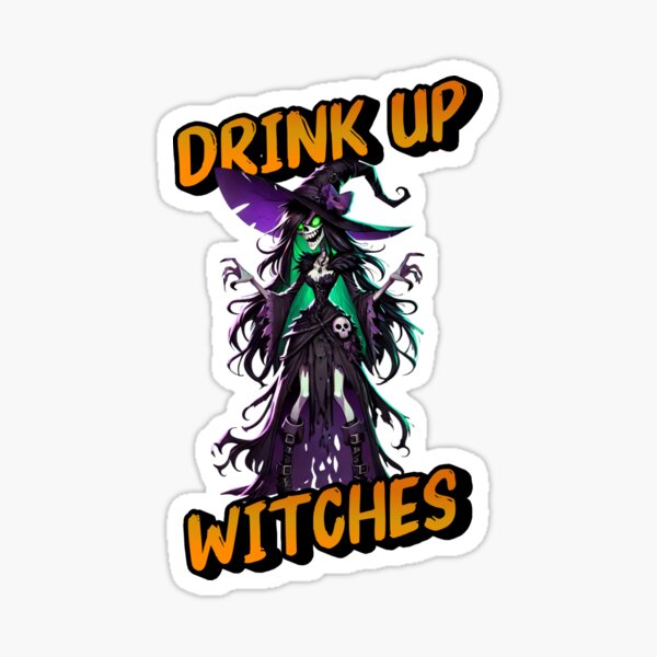 Item preview, Drink Up Witches -  Agnes is one of the wickedest Witches this Side of the Universe designed and sold by 3DAF.