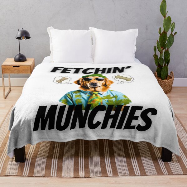Item preview, Fetchin' Munchies Golden Retriever Stoner Design - Perfect Gift for Dog Lovers designed and sold by Fredster1966.