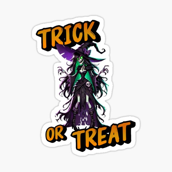 Item preview, Trick or Treat -  Agnes is one of the wickedest Witches this Side of the Universe designed and sold by 3DAF.