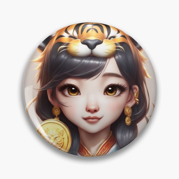 Item preview, Cute Chinese Tiger Holding Gold Coin Cartoon Vector Icon Illustration designed and sold by hjian8219.