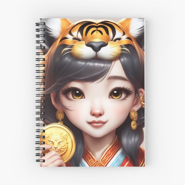 Item preview, Cute Chinese Tiger Holding Gold Coin Cartoon Vector Icon Illustration designed and sold by hjian8219.