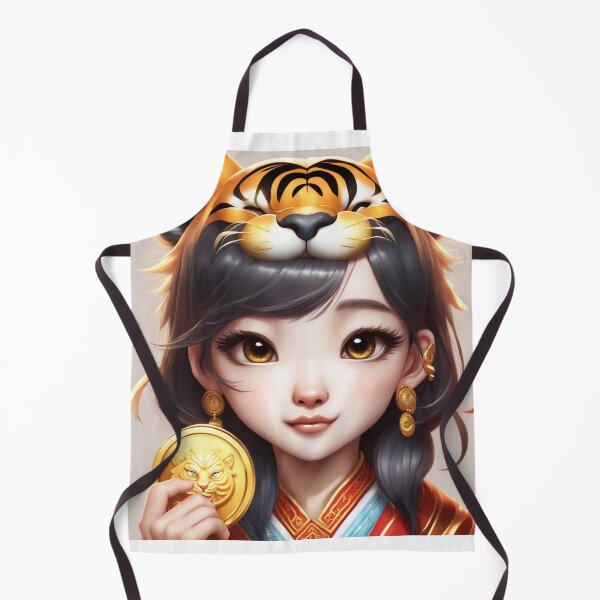 Item preview, Cute Chinese Tiger Holding Gold Coin Cartoon Vector Icon Illustration designed and sold by hjian8219.