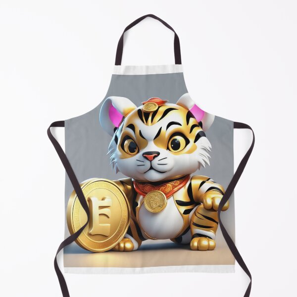 Item preview, Cute Chinese Tiger Holding Gold Coin Cartoon Vector Icon Illustration designed and sold by hjian8219.