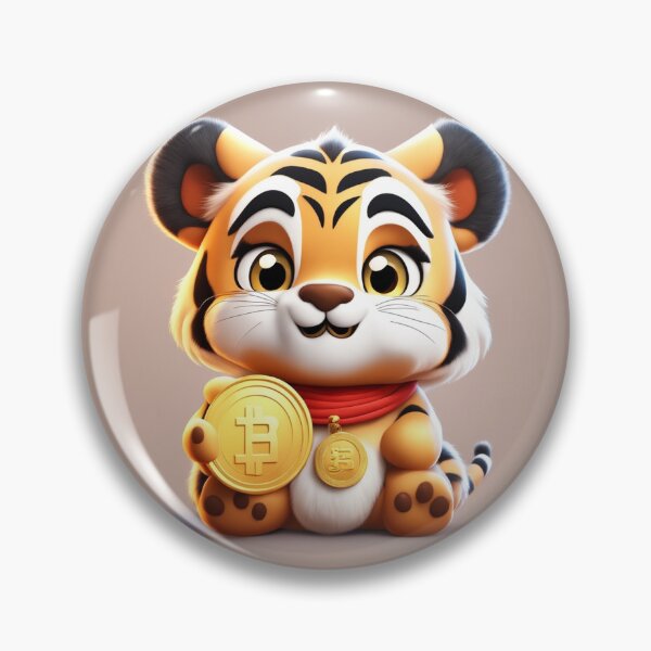 Item preview, Cute Chinese Tiger Holding Gold Coin Cartoon Vector Icon Illustration designed and sold by hjian8219.