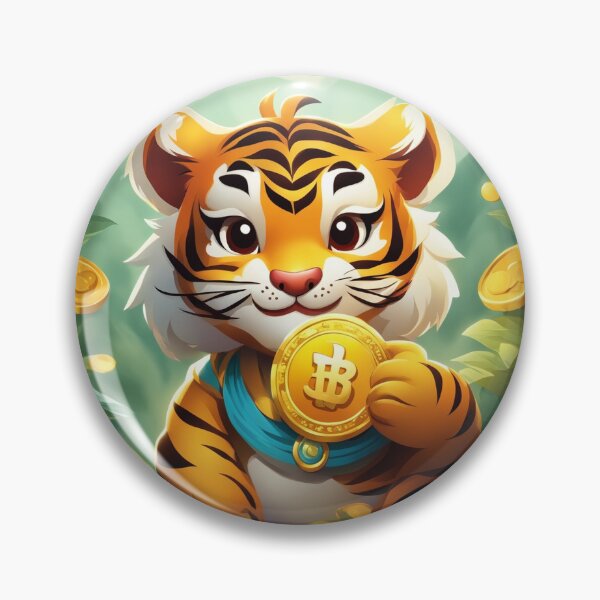 Item preview, Cute Chinese Tiger Holding Gold Coin Cartoon Vector Icon Illustration designed and sold by hjian8219.