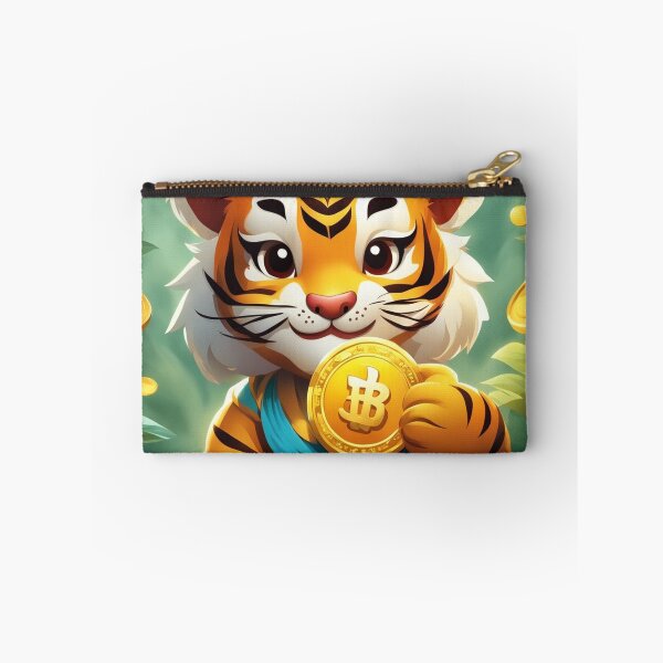 Item preview, Cute Chinese Tiger Holding Gold Coin Cartoon Vector Icon Illustration designed and sold by hjian8219.