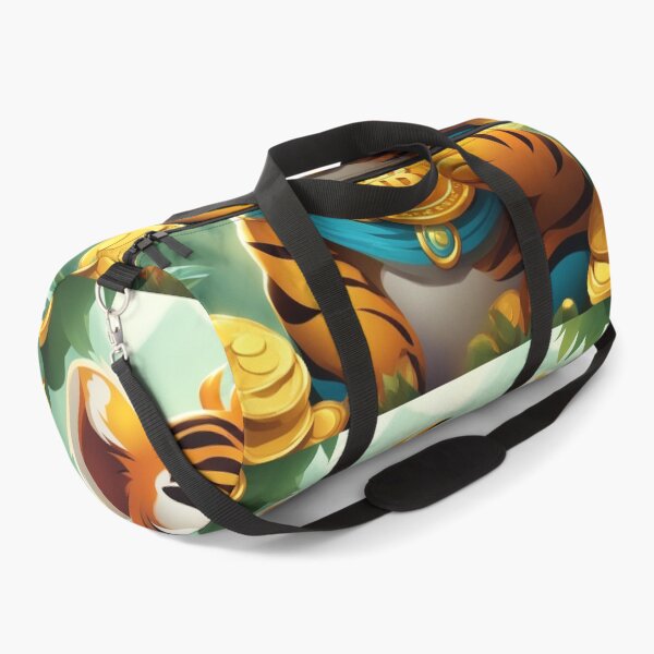 Item preview, Cute Chinese Tiger Holding Gold Coin Cartoon Vector Icon Illustration designed and sold by hjian8219.