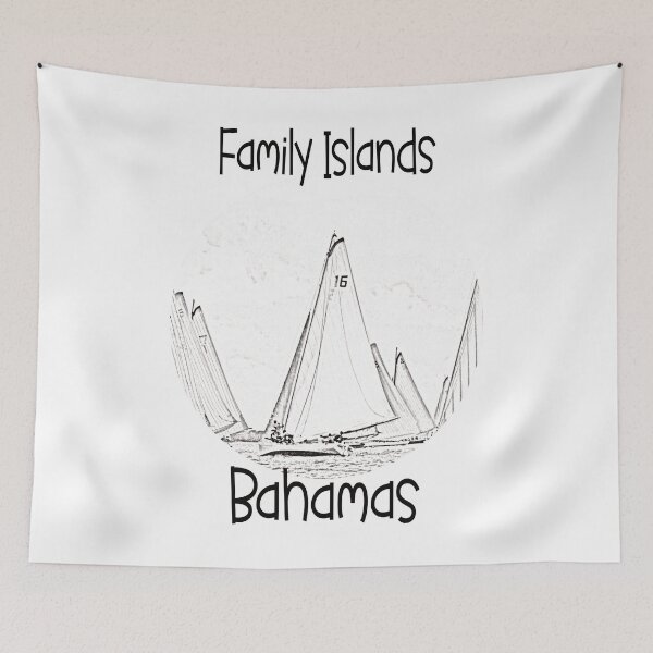 Item preview, Family Island Bahamian Regatta designed and sold by RedFishyTee.