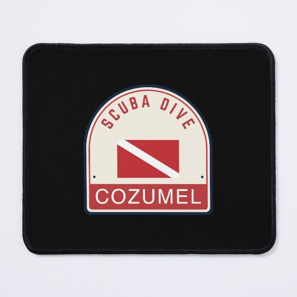 Item preview, Scuba dive, Cozumel Mexico, dive flag design, all profit supports ocean conservation  designed and sold by seekingclarity.