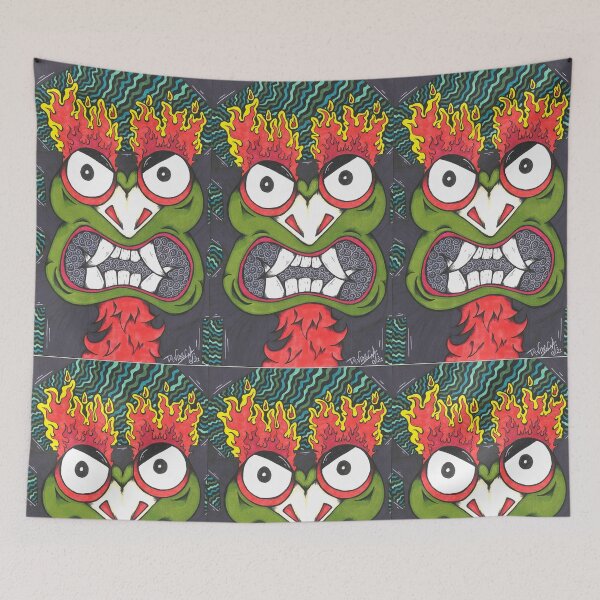 Item preview, Aku the Destroyer designed and sold by vonpatrickarts.