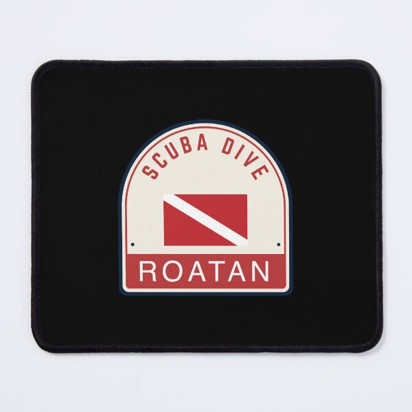 Item preview, Scuba dive, Roatan, Honduras, dive flag design, all profit supports ocean conservation  designed and sold by seekingclarity.