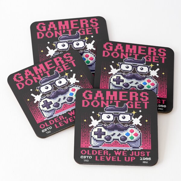 Item preview, Gamers don't get older, we just level up designed and sold by Peerless-Prime.