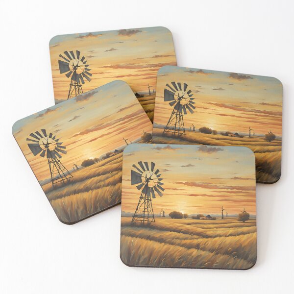 Item preview, Windmill on the prairie designed and sold by NicMacTees.