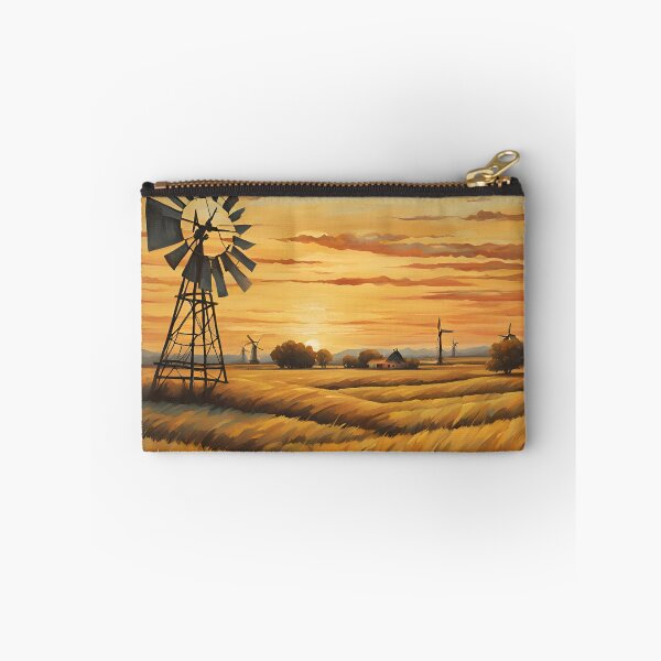 Item preview, Windmill on the prairie designed and sold by NicMacTees.