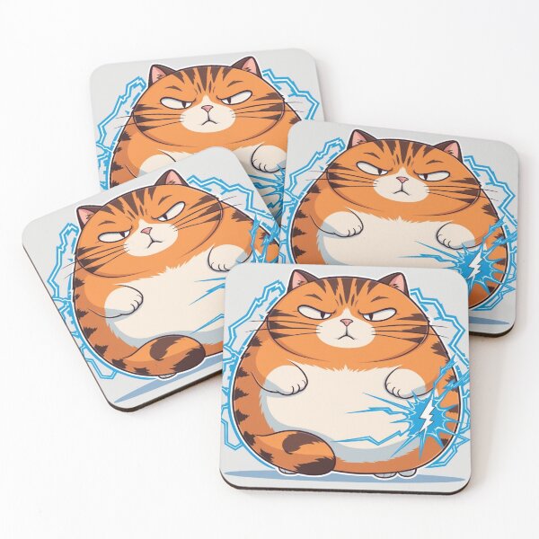 Item preview, The Electrifying Cat: Cuteness with a Shocking Attitude designed and sold by Akhsanal Huda El Has.