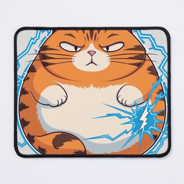 Item preview, The Electrifying Cat: Cuteness with a Shocking Attitude designed and sold by Akhsanal Huda El Has.