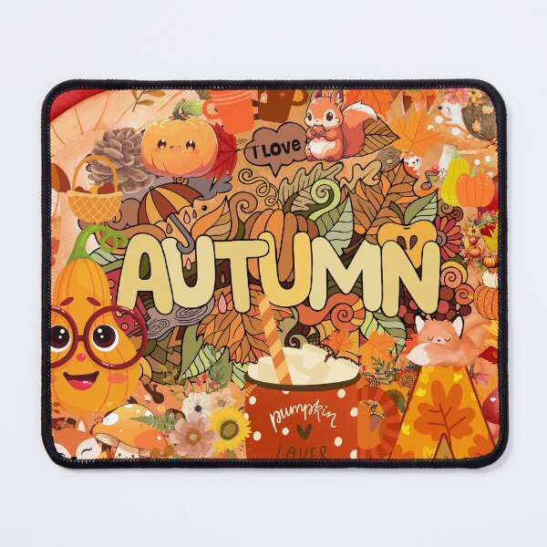 Item preview, Autumn collage designed and sold by Fantacaroo Designs.