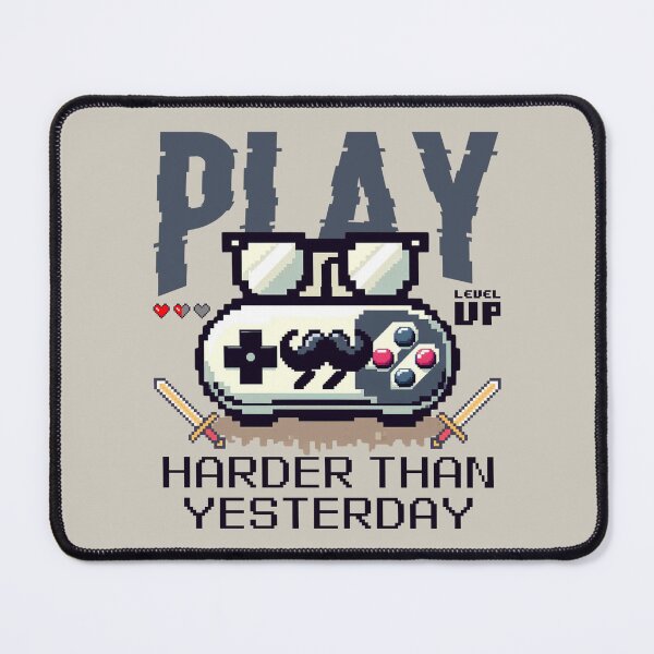 Item preview, Play harder than yesterday designed and sold by Peerless-Prime.