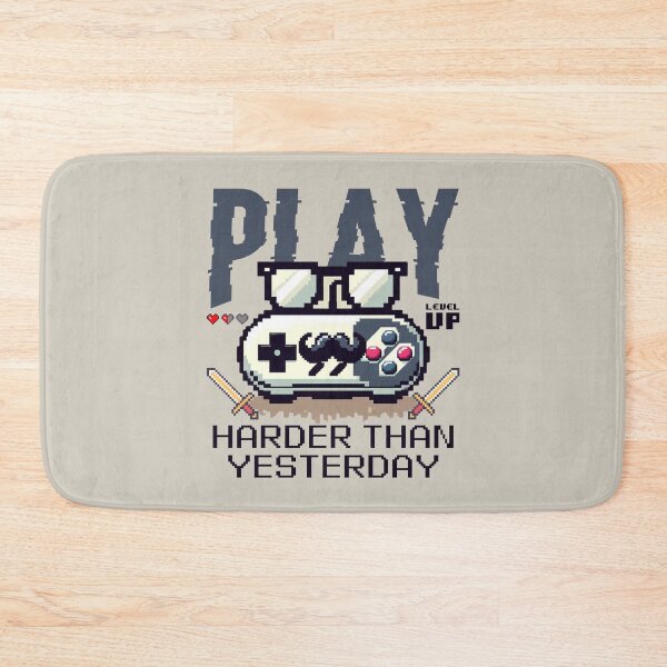 Item preview, Play harder than yesterday designed and sold by Peerless-Prime.