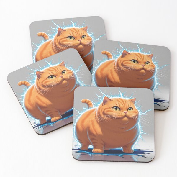 Item preview, Thunderpaws: The Electrifying Feline Hero designed and sold by Akhsanal Huda El Has.