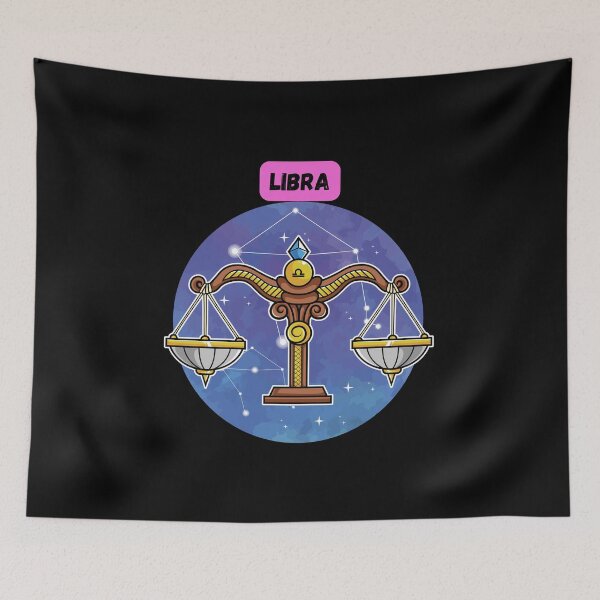 Item preview, Elegant Libra: Balance and Harmony  designed and sold by Woahboyzinc24.