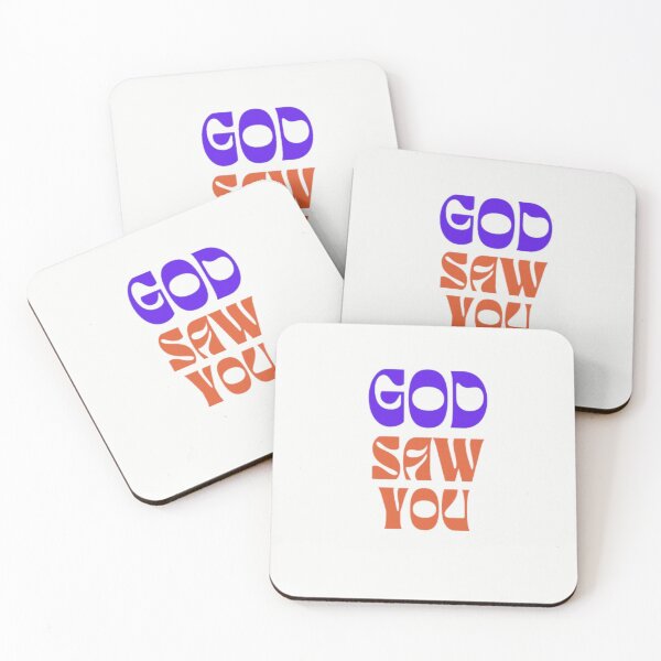 Item preview, God Saw You Christian Design. designed and sold by ShopSolitudeInc.
