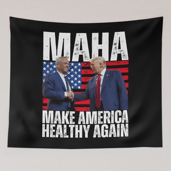 Item preview, Trump and Kennedy Make America Healthy Again MAHA Political designed and sold by tigger shop.