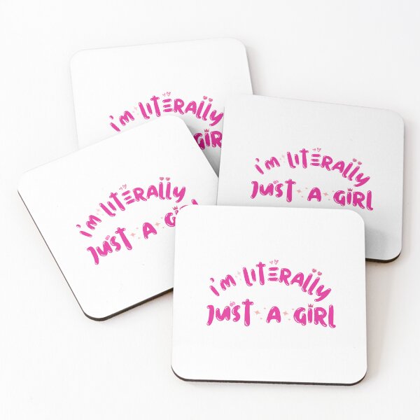 Item preview, I'm Literally Just a Girl HD T Shirt / Sticker and more designed and sold by Designsleashed.