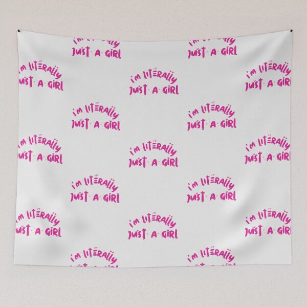 Item preview, I'm Literally Just a Girl HD T Shirt / Sticker and more designed and sold by Designsleashed.
