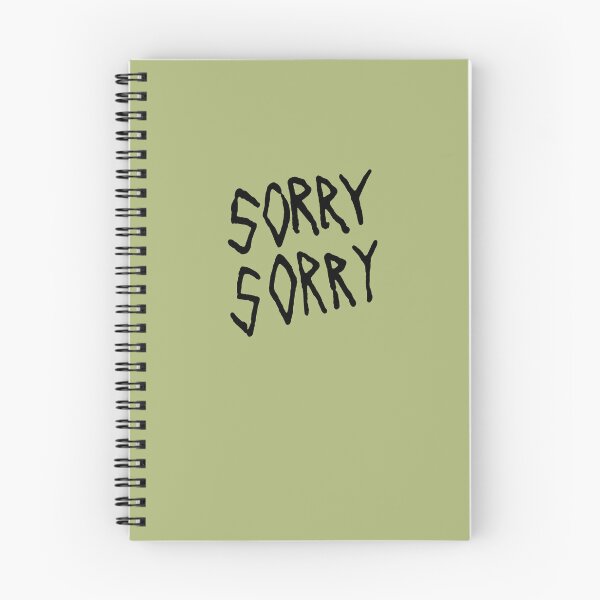 Item preview, Sorry Sorry Handwritten Black Lettering designed and sold by aestheticqueen.