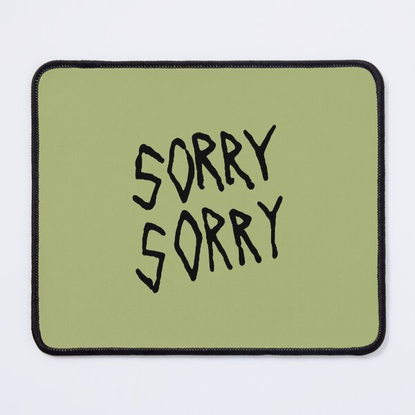 Item preview, Sorry Sorry Handwritten Black Lettering designed and sold by aestheticqueen.