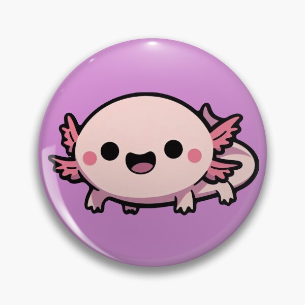 Item preview, Cute Chibi Axolotl designed and sold by Nostalgia Busters.