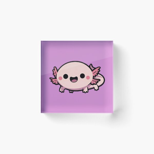 Item preview, Cute Chibi Axolotl designed and sold by Nostalgia Busters.