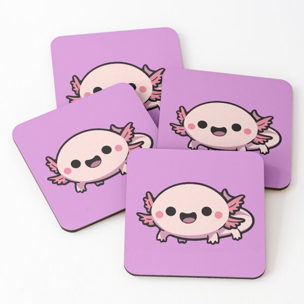 Item preview, Cute Chibi Axolotl designed and sold by Nostalgia Busters.