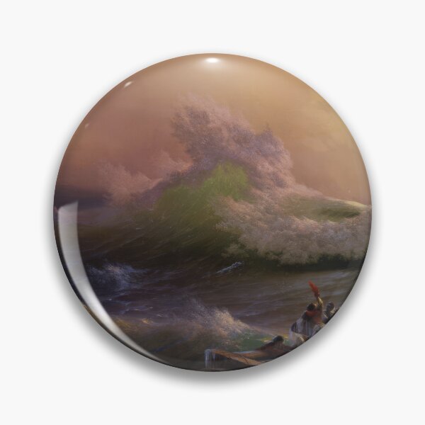 Artikelvorschau, Ivan Konstantinovich Aivazovsky Die neunte Welle entworfen und verkauft von TeeARTHY.