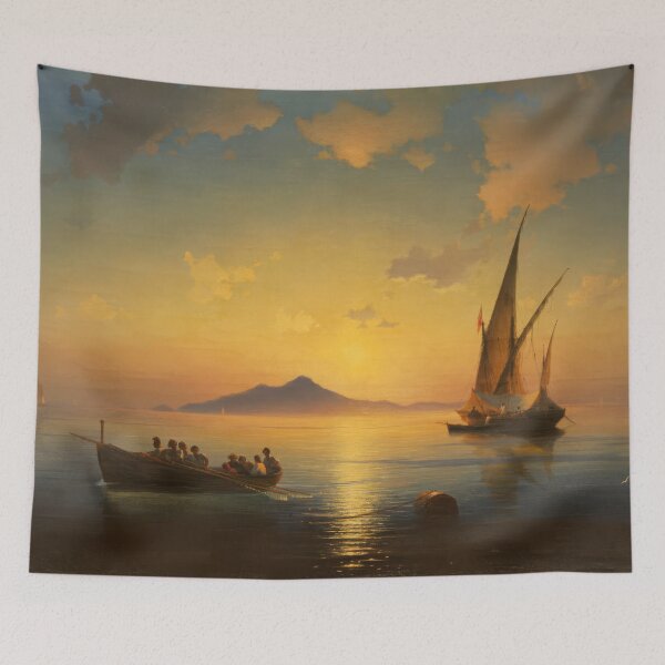 Item preview,   Ivan Konstantinovich Aivazovsky The Bay of Naples designed and sold by TeeARTHY.